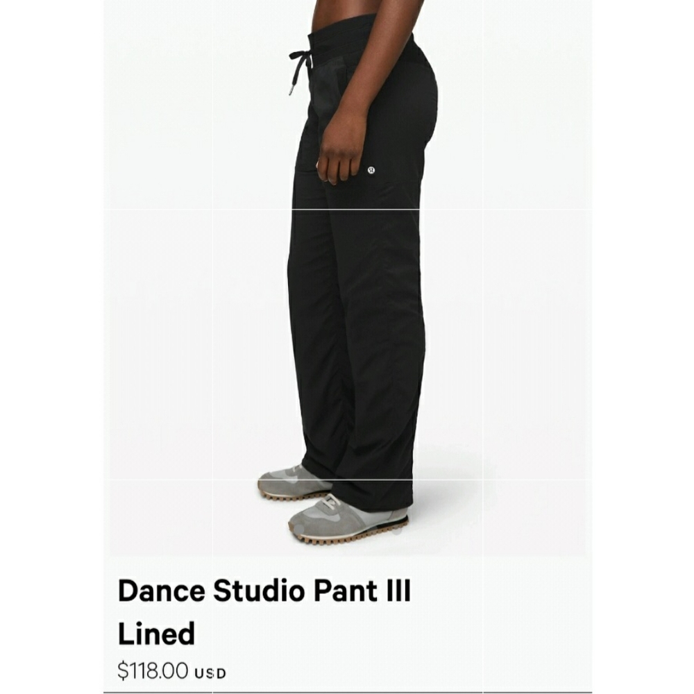 Lululemon Dance Studio Pant III LINED